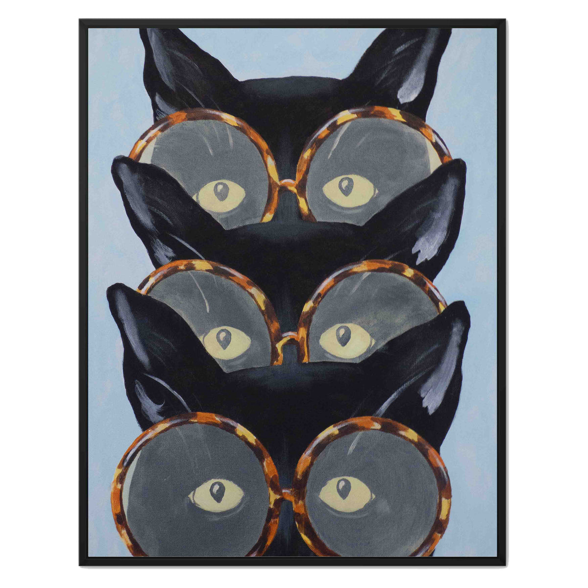 
Arte de pared en lienzo Foxglove Axis Cat — foto 18