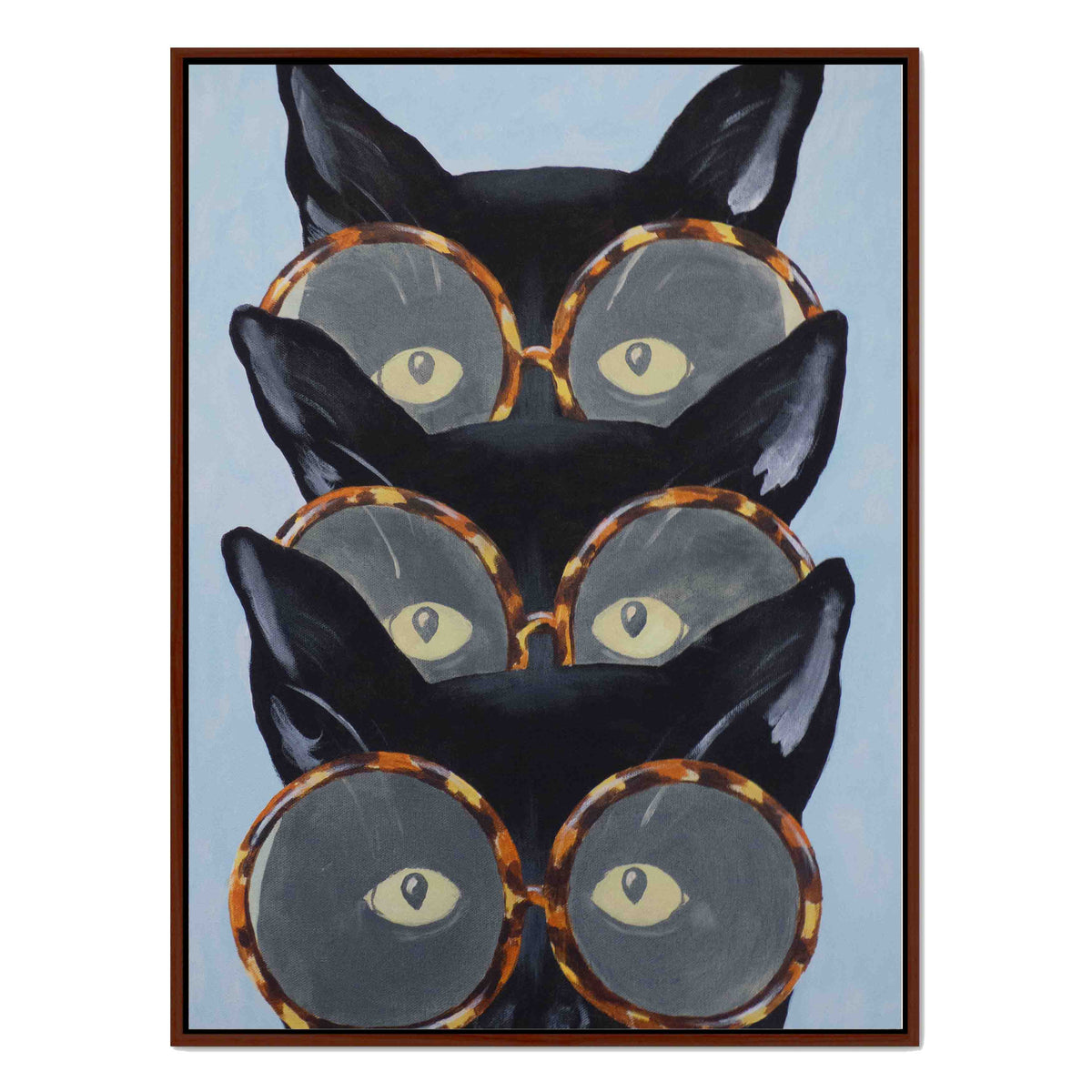 
Arte de pared en lienzo Foxglove Axis Cat — foto 23