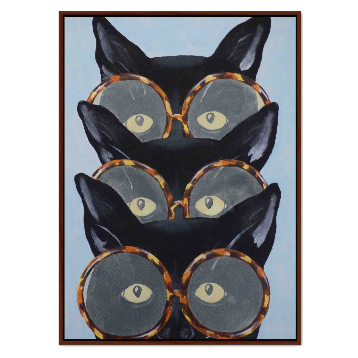
Arte de pared en lienzo Foxglove Axis Cat — foto 22