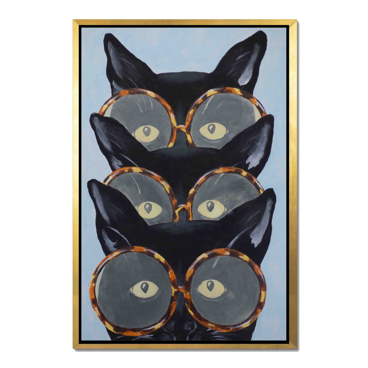
Arte de pared en lienzo Foxglove Axis Cat — foto 40