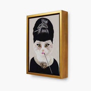 Elmsford Axis Cat Canvas Wall Art — gallery image 10