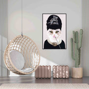 Elmsford Axis Cat Canvas Wall Art — gallery image 3