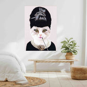 Elmsford Axis Cat Canvas Wall Art — gallery image 9