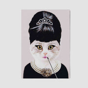 Elmsford Axis Cat Canvas Wall Art — gallery image 15