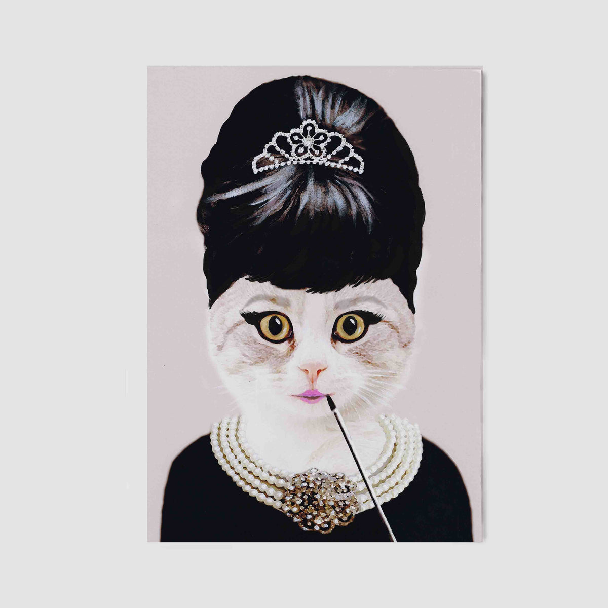 Elmsford Axis Cat Canvas Wall Art — gallery image 15