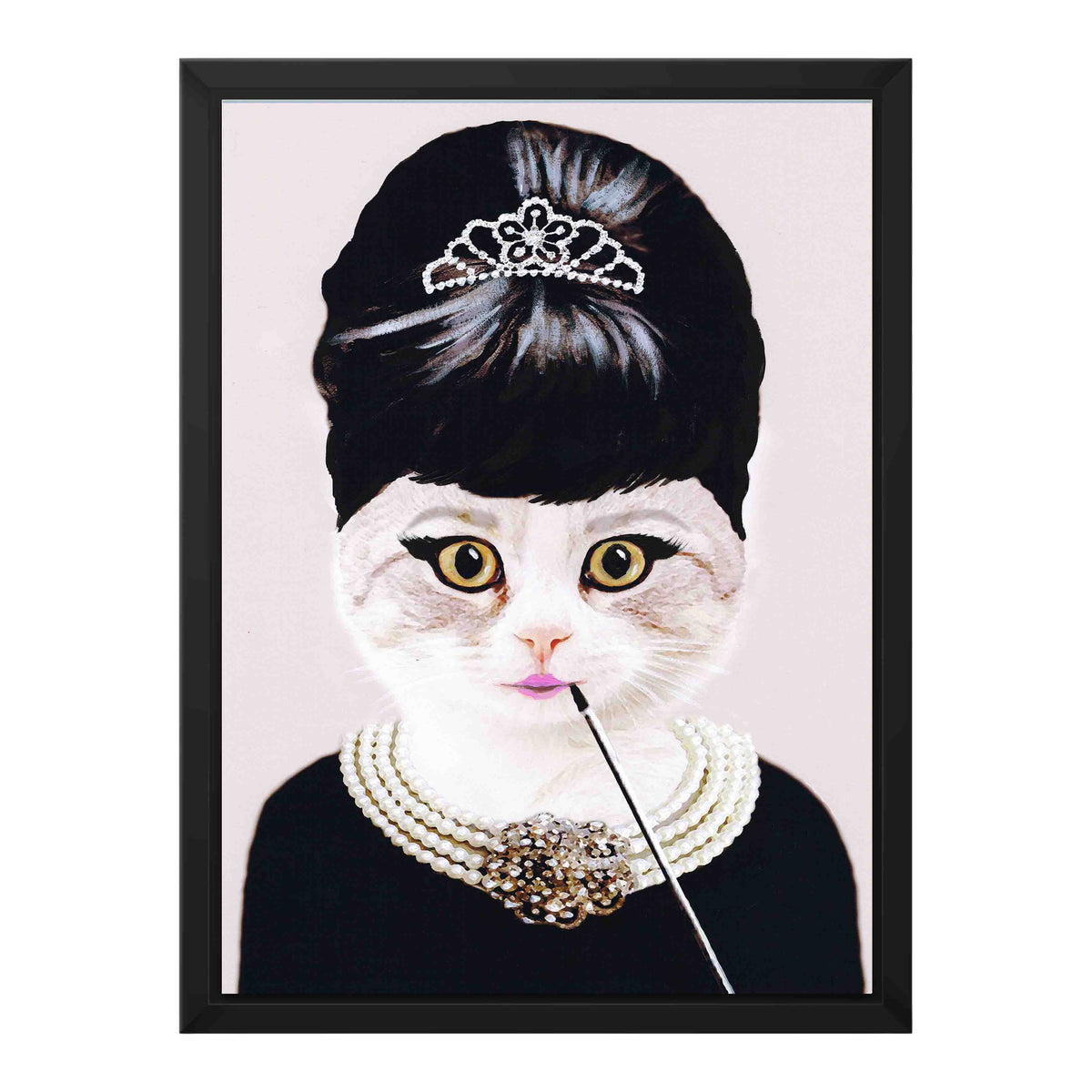 Elmsford Axis Cat Canvas Wall Art — gallery image 20