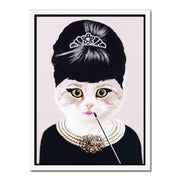 Elmsford Axis Cat Canvas Wall Art — gallery image 50