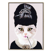 Elmsford Axis Cat Canvas Wall Art — gallery image 41