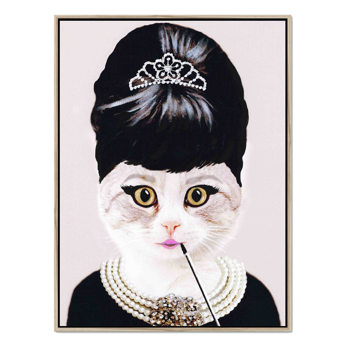 Elmsford Axis Cat Canvas Wall Art — gallery image 41