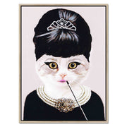 Elmsford Axis Cat Canvas Wall Art — gallery image 40