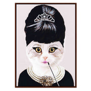 Elmsford Axis Cat Canvas Wall Art — gallery image 25