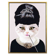Elmsford Axis Cat Canvas Wall Art — gallery image 34