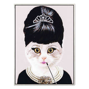 Elmsford Axis Cat Canvas Wall Art — gallery image 47