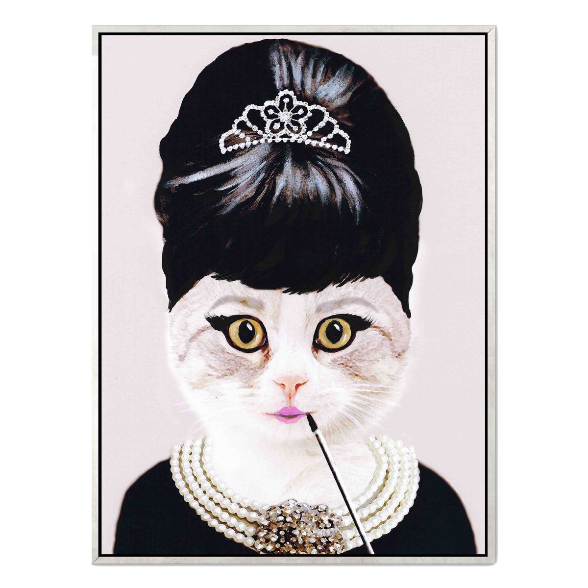 Elmsford Axis Cat Canvas Wall Art — gallery image 47