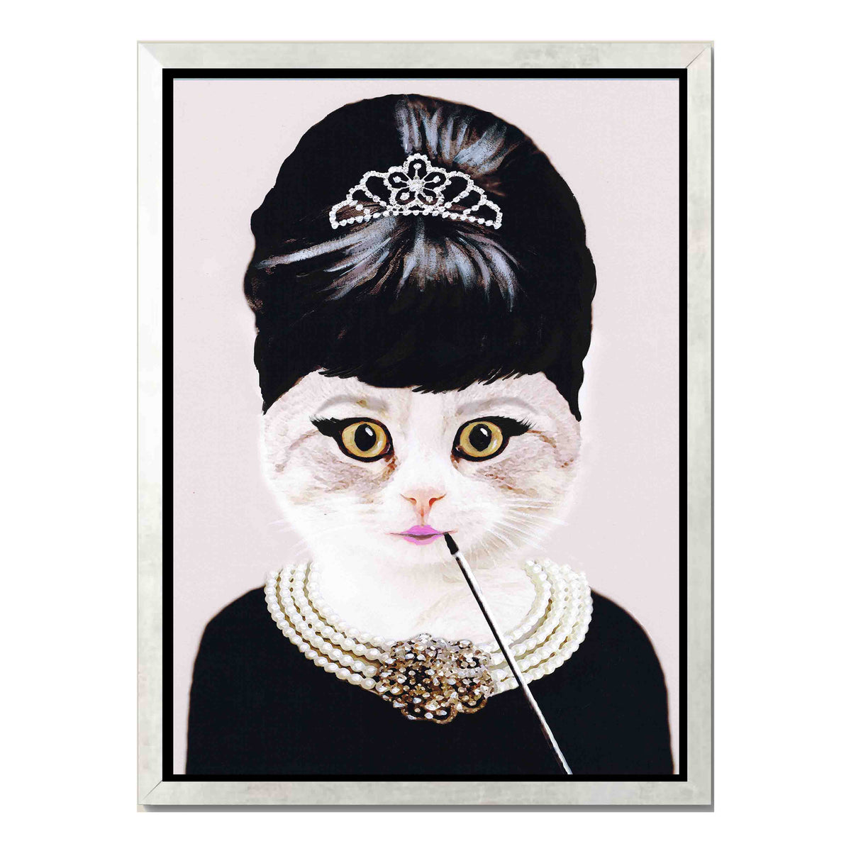 Elmsford Axis Cat Canvas Wall Art — gallery image 44