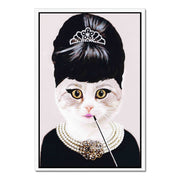 Elmsford Axis Cat Canvas Wall Art — gallery image 51