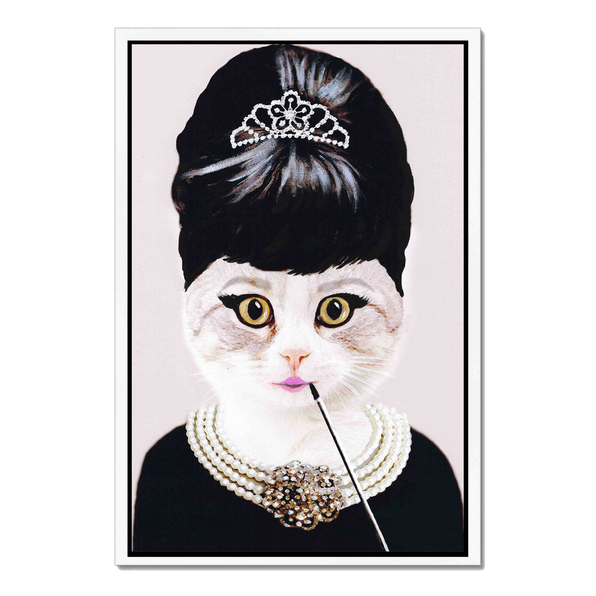 Elmsford Axis Cat Canvas Wall Art — gallery image 51