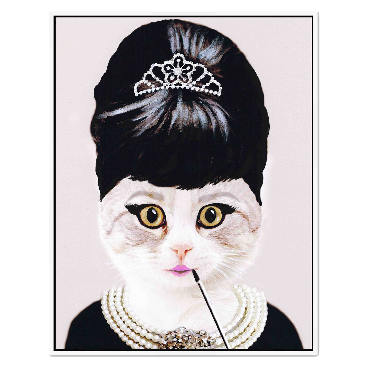 Elmsford Axis Cat Canvas Wall Art — gallery image 48