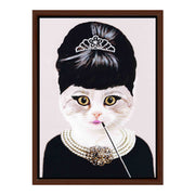 Elmsford Axis Cat Canvas Wall Art — gallery image 26