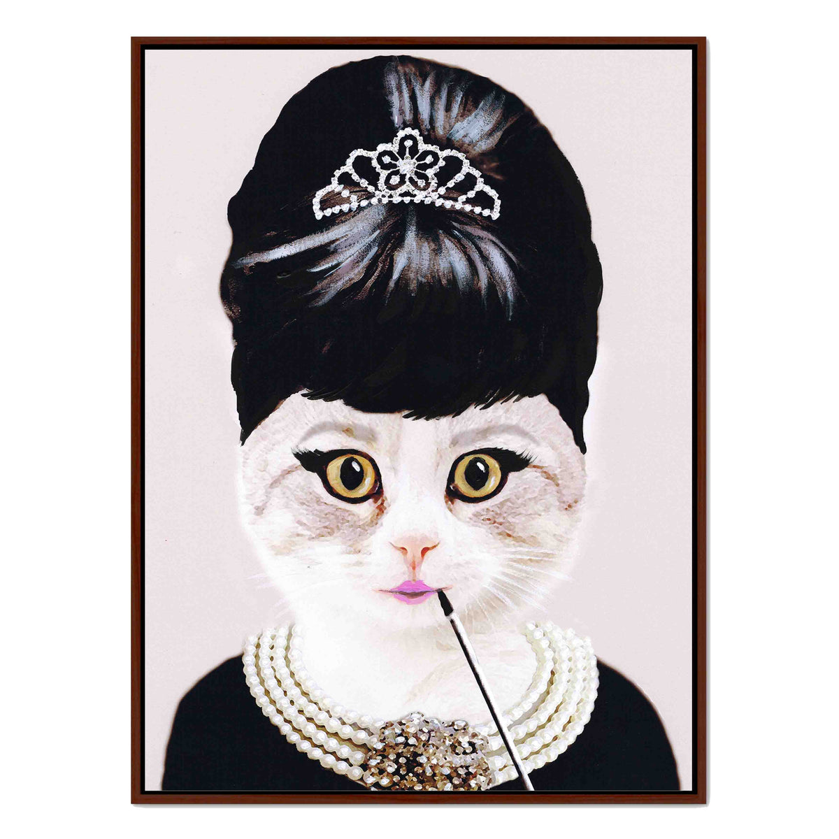 Elmsford Axis Cat Canvas Wall Art — gallery image 29