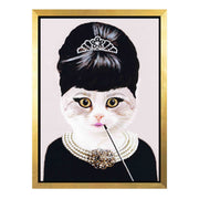 Elmsford Axis Cat Canvas Wall Art — gallery image 32