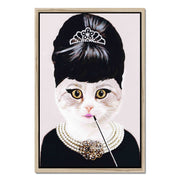 Elmsford Axis Cat Canvas Wall Art — gallery image 39