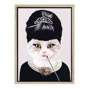 Elmsford Axis Cat Canvas Wall Art — gallery image 38