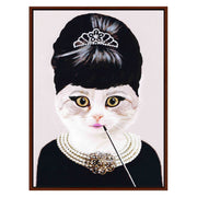 Elmsford Axis Cat Canvas Wall Art — gallery image 28