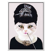 Elmsford Axis Cat Canvas Wall Art — gallery image 52