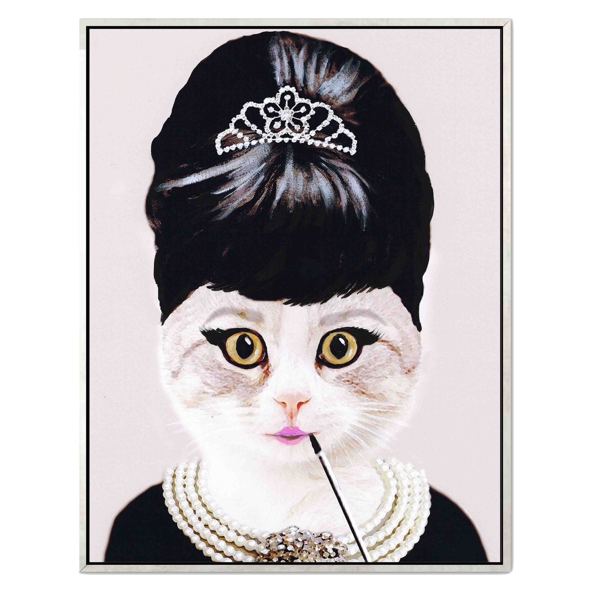 Elmsford Axis Cat Canvas Wall Art — gallery image 42