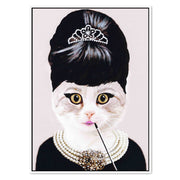 Elmsford Axis Cat Canvas Wall Art — gallery image 49