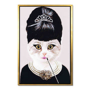 Elmsford Axis Cat Canvas Wall Art — gallery image 33