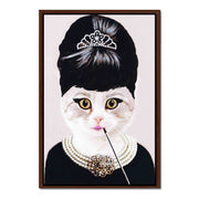 Elmsford Axis Cat Canvas Wall Art — gallery image 27
