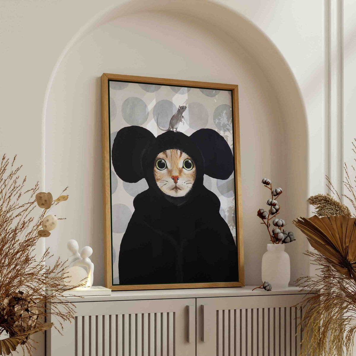 
Arte de pared en lienzo Eversley Axis Cat — foto 2