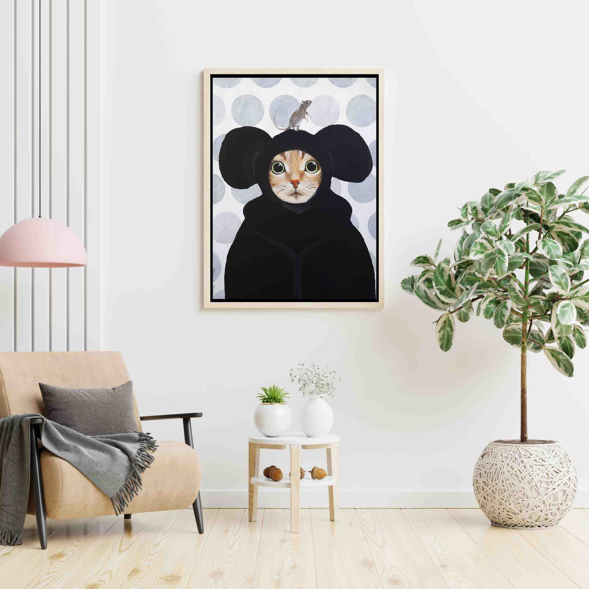
Arte de pared en lienzo Eversley Axis Cat — foto 6