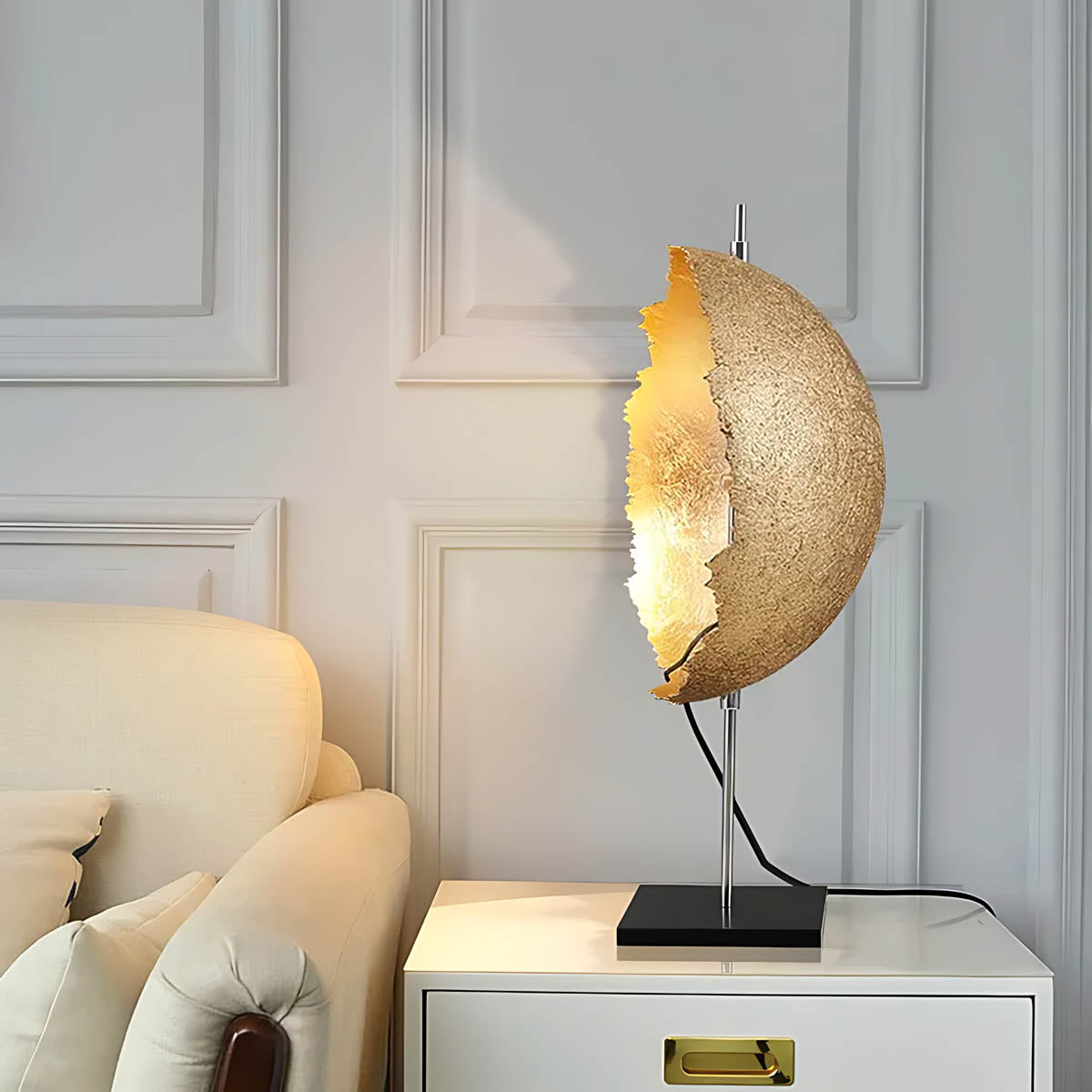 Briarwood Frame Iron Table Lamp — gallery image 3