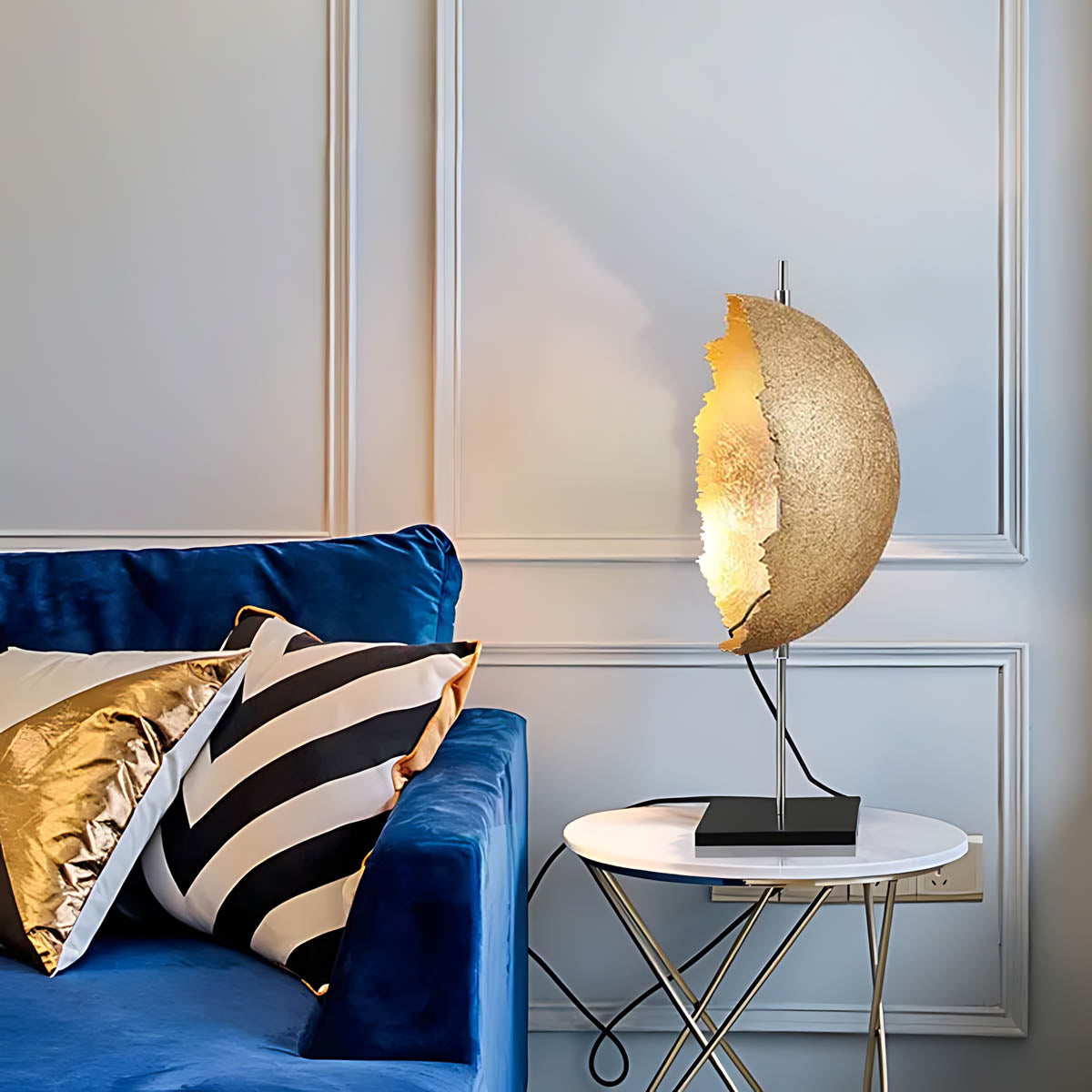 Briarwood Frame Iron Table Lamp — gallery image 5