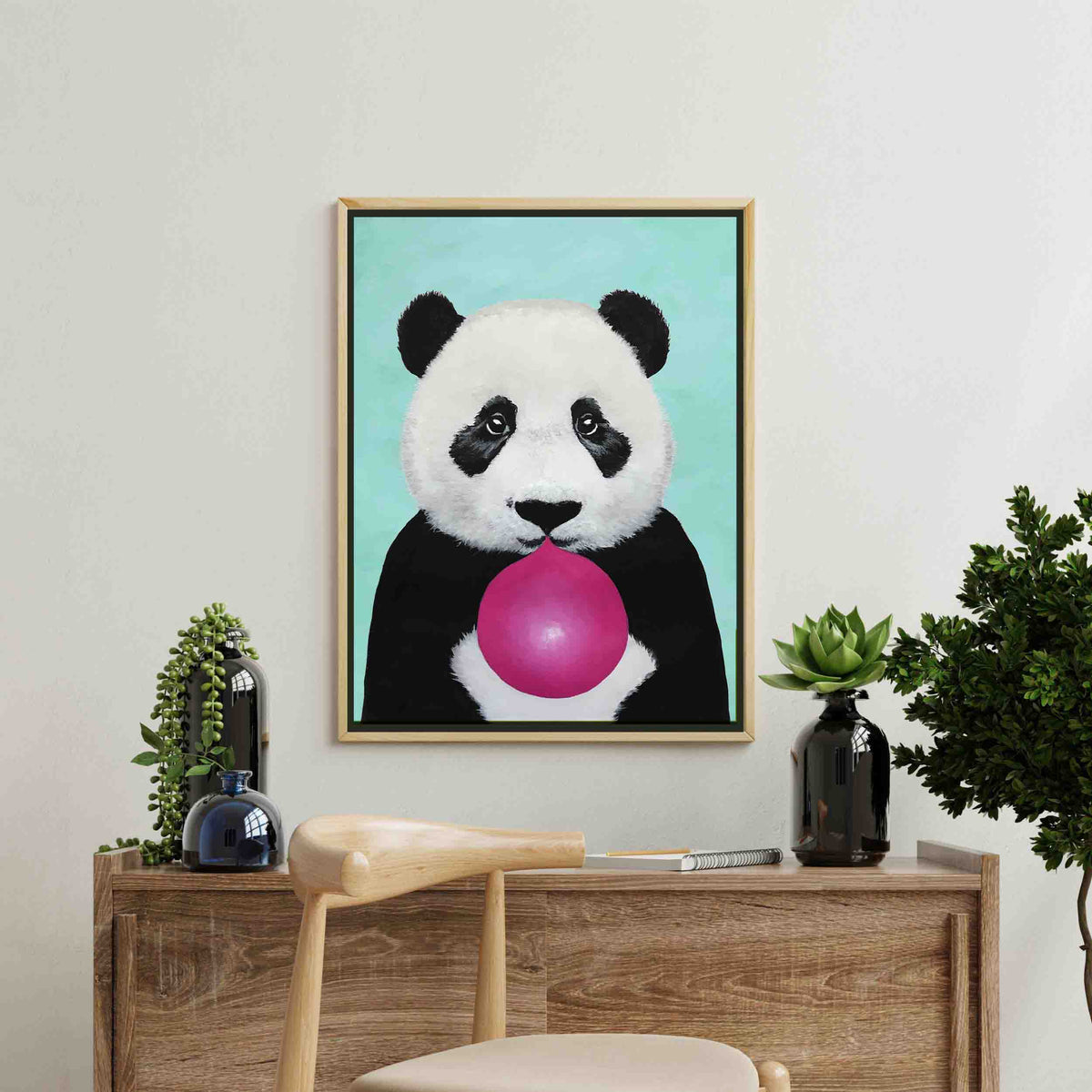 Westcott Axis Panda Canvas Wall Art — gallery image 4