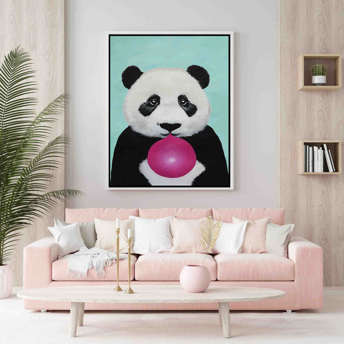Westcott Axis Panda Canvas Wall Art — gallery image 6