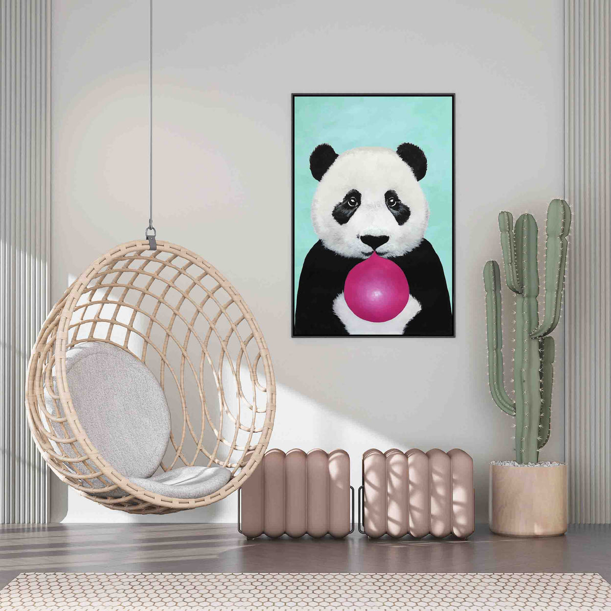 Westcott Axis Panda Canvas Wall Art — gallery image 7