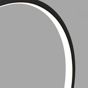 Chestnut Frame Aluminum Ring Pendant Light — gallery image 23