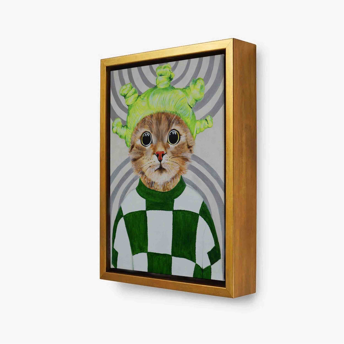 Highwood Axis Cat Canvas Wall Art — gallery image 10