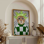 Highwood Axis Cat Canvas Wall Art — gallery image 5