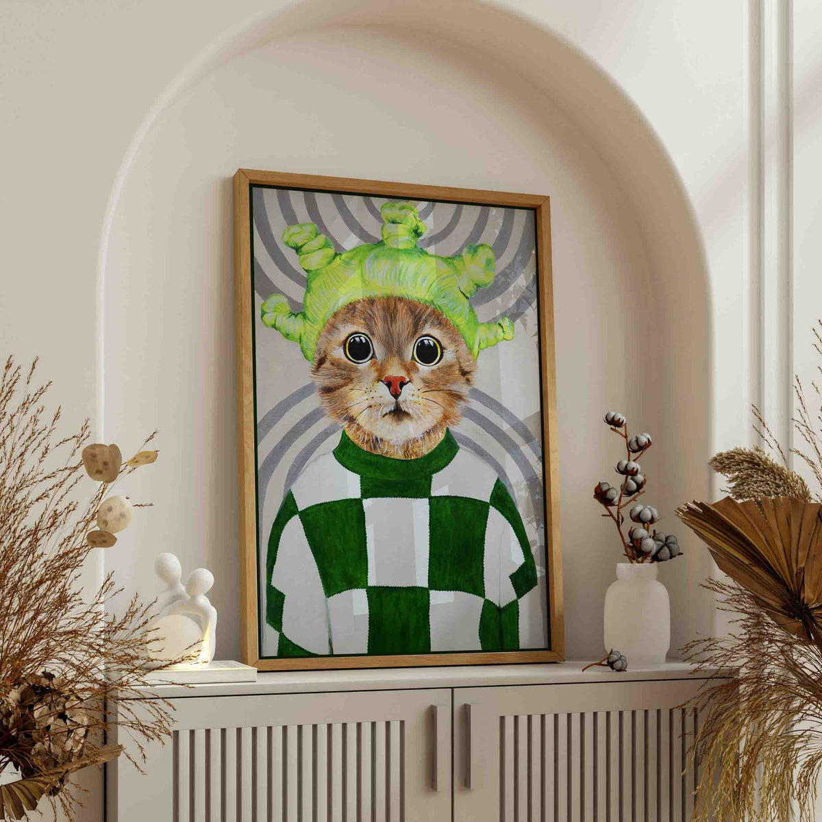 Highwood Axis Cat Canvas Wall Art — gallery image 5