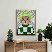 Highwood Axis Cat Canvas Wall Art — gallery image 6
