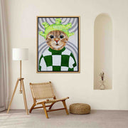 Highwood Axis Cat Canvas Wall Art — gallery image 8