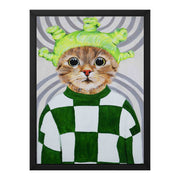 Highwood Axis Cat Canvas Wall Art — gallery image 20
