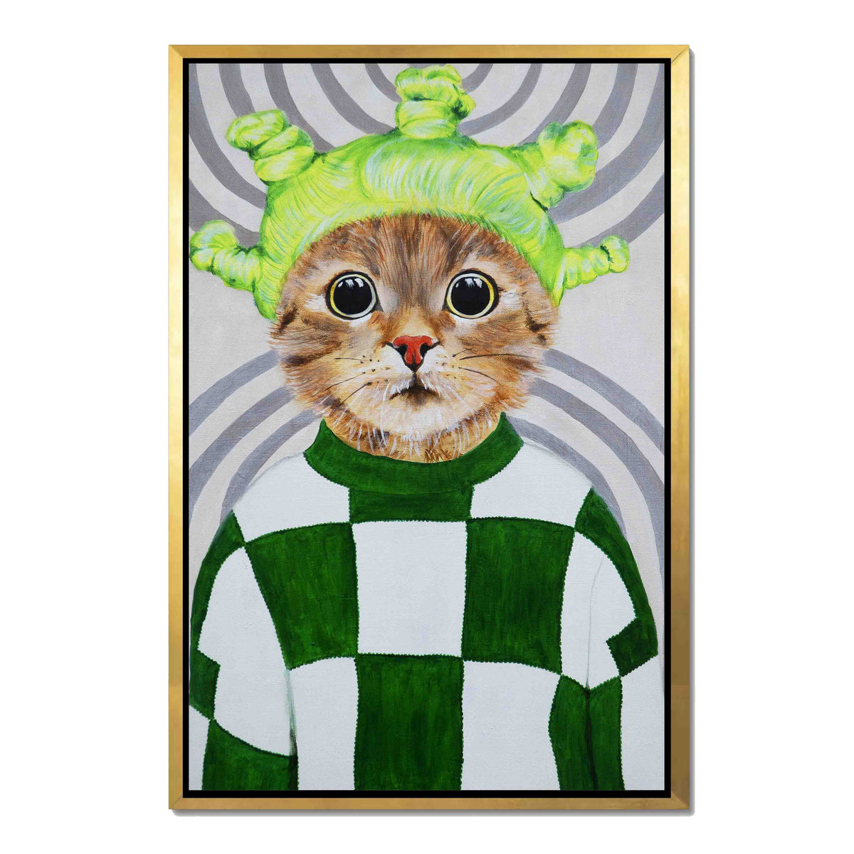 Highwood Axis Cat Canvas Wall Art — gallery image 32