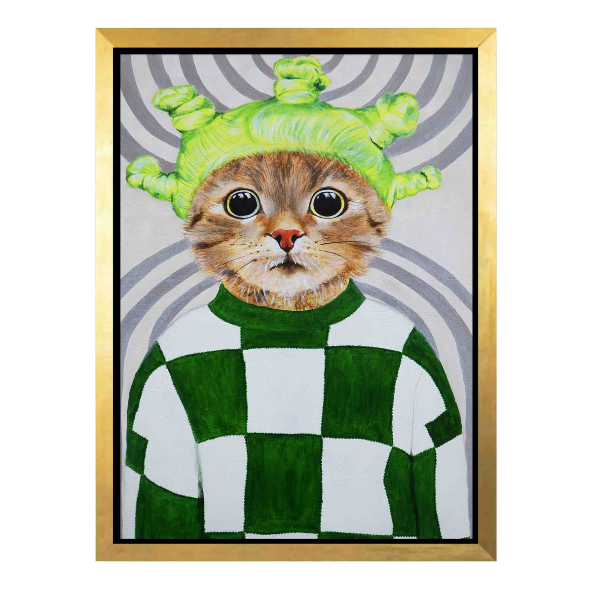 Highwood Axis Cat Canvas Wall Art — gallery image 31