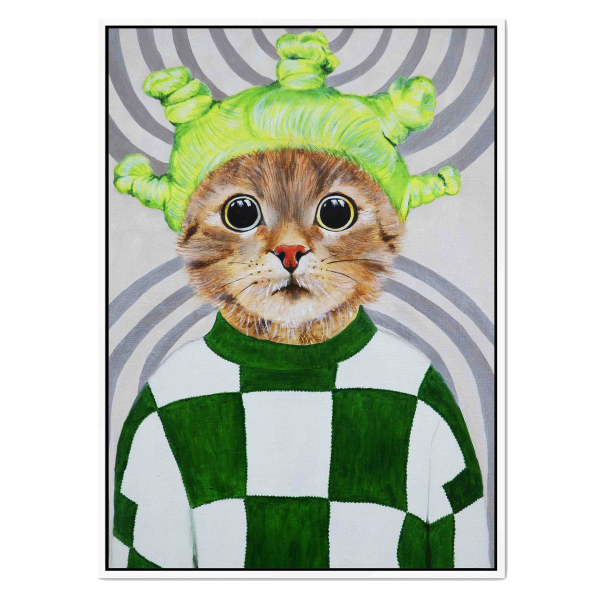 Highwood Axis Cat Canvas Wall Art — gallery image 47